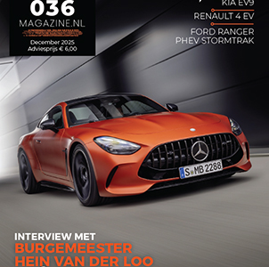 Afbeelding van de cover van de december editie van Auto036Magazine.
